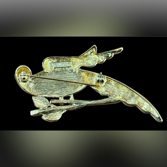 Vintage Money brooch. Materials: - Picture 2 of 3